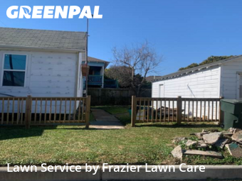 Lawn mowed in Galveston, 77550