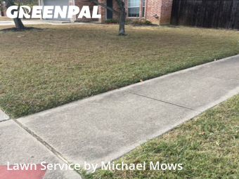 Lawn Carein Keller,76248,Lawn Mowing Service by Michael Mows, work completed in Nov , 2025