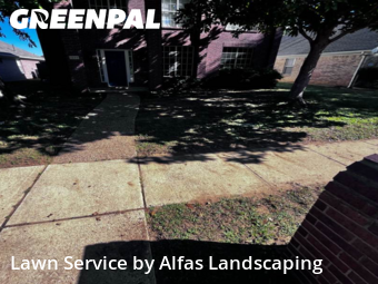 Lawn Cuttingin Lewisville,75077,Yard Mowing by Alfas Landscaping, work completed in Dec , 2025