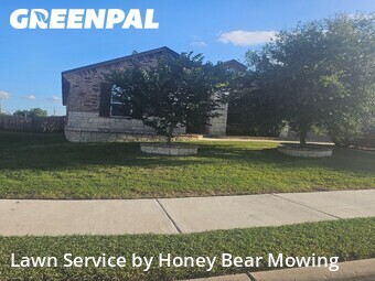 Grass Cutin Cibolo,78108,Lawn Care Service by Honey Bear Mowing, work completed in Jun , 2026