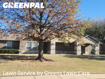 Yard Upkeep in Broken Arrow, 74011, Yard Cutting by Greens Lawn Care, work completed in Nov , 2025
