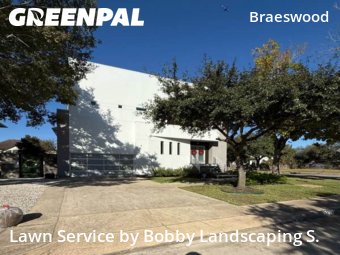 Lawn Mowingin Houston,77025,Lawn Maintenance by Bobby Landscaping S., work completed in Dec , 2025