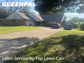 Lawn Mowing Servicein Grapevine,76051,Lawn Care Service by Top Lawn Carr, work completed in Nov , 2025