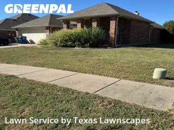 Lawn Care Servicein Wylie,75098,Lawn Mowing Service by Texas Lawnscapes, work completed in Nov , 2025