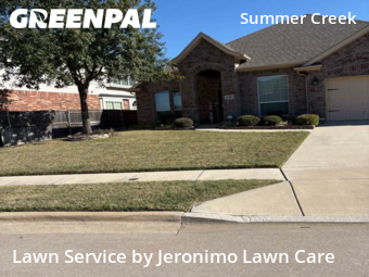 Affordable Landscaping In Fort Worth,76123,Landscaping Maintenance by Jeronimo Lawn Care , work completed in Dec , 2025