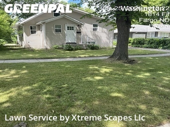 Lawn mowed in Fargo, 58102