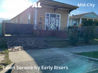Landscaping In New Orleans,70119,Landscaping Renovation by Early Risers, work completed in Dec , 2025