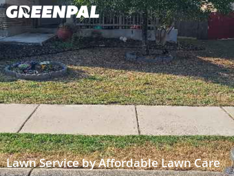Lawn Mowingin Cibolo,78108,Lawn Cut by Affordable Lawn Care, work completed in Dec , 2025