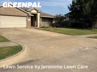 Lawn Care Servicein Saginaw,76179,Lawn Cutting by Jeronimo Lawn Care , work completed in Oct , 2025