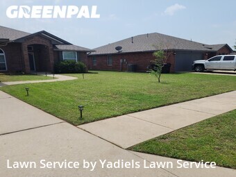 Lawn Mowin Moore,73160,Grass Cut by Yadiels Lawn Service, work completed in Jun , 2026