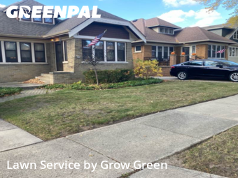 Yard Services in Wauwatosa, 53213, Front Yard Mowing by Grow Green, work completed in Dec , 2025