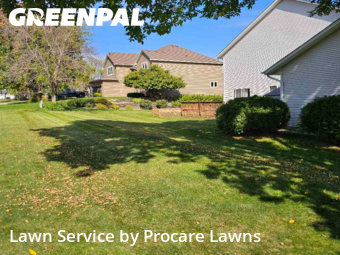 Backyard Mowing in Lakeville, 55044, Lawn Care by Procare Lawns, work completed in Nov , 2025