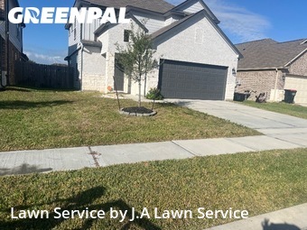Landscaping In Houston,77090,Landscaping Renovation by J.A Lawn Service, work completed in Nov , 2025