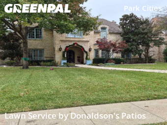 Landscaping Installation Dallas,75225,Landscaping Maintenance by Donaldson's Patios, work completed in Dec , 2025