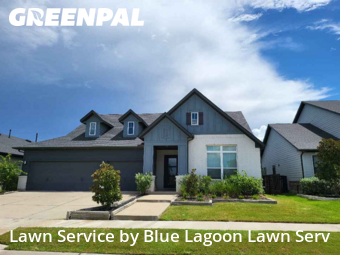 Lawn Cuttingin Cypress,77433,Lawn Mow by Blue Lagoon Lawn Serv, work completed in Nov , 2025