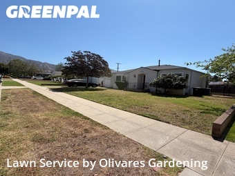 Lawn mowing work completed in Burbank, CA