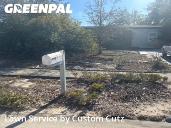 Lawn Maintenancein Tampa,33617,Grass Cut by Custom Cutz, work completed in Dec , 2025