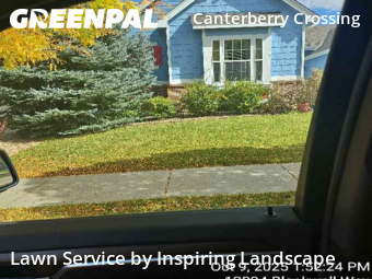 Yard Cutting in Parker, 80138, Yard Upkeep by Inspiring Landscape, work completed in Oct , 2025