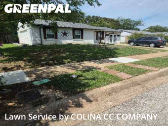 Lawn Cutin Saginaw,76179,Yard Mowing by COLINA CC COMPANY, work completed in Oct , 2025