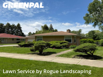 Lawn Mowing Servicein Skokie,60053,Grass Cut by Rogue Landscaping, work completed in Jan , 2026