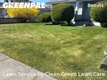 Lawn mowed in Spokane, 99207