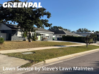 Yard Cuttingin Winter Park,32789,Yard Mowing by Steve’s Lawn Mainten, work completed in Dec , 2025