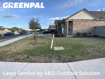 Lawn mowed in Georgetown, 78628