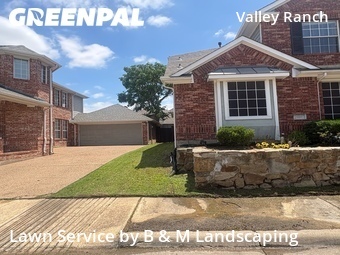 Lawn Maintenancein Irving,75063,Lawn Cutting by B & M Landscaping, work completed in Jun , 2026