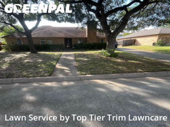Lawn Carein Benbrook,76126,Lawn Cut by Top Tier Trim Lawncare, work completed in Nov , 2025
