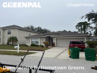 Grass Cuttingin Wesley Chapel,33545,Yard Cutting by Hometown Greens , work completed in Feb , 2026