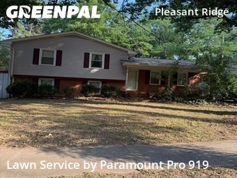 Lawn mowed in Raleigh, 27603