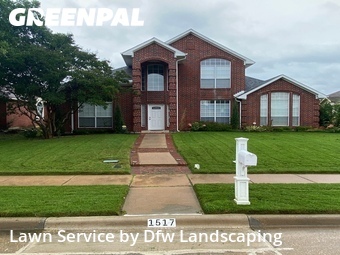 Grass Cutin Lewisville,75077,Lawn Cutting by Dfw Landscaping , work completed in Jun , 2026