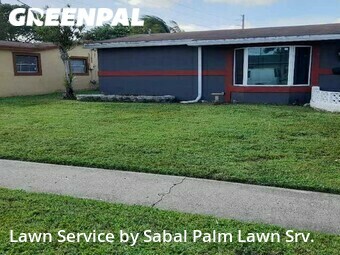 Lawn Upkeep in Lauderdale Lakes, 33309, Yard Mowing by Sabal Palm Lawn Srv., work completed in Oct , 2025