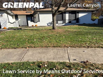 Backyard Mowing in Columbus, 43213, Lawn Mowing by Means Outdoor Services, work completed in Nov , 2025