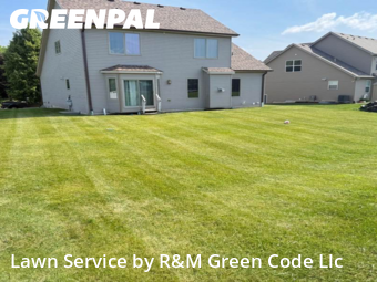 Weekly Mowing in West Chicago, 60185, Lawn Work by R&M Green Code Llc, work completed in Dec , 2025