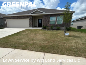 Lawn Mowingin Seguin,78155,Lawn Cutting by Wcj Land Services Llc, work completed in Dec , 2025