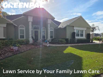 Grass Cutin Winter Springs,32708,Lawn Maintenance by Your Family Lawn Care, work completed in Feb , 2026