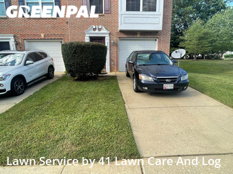Yard Services in White Plains, 20695, Front Yard Mowing by 41 Lawn Care And Log, work completed in Nov , 2025