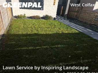 Lawn Mowin Denver,80204,Lawn Cutting by Inspiring Landscape, work completed in Nov , 2025