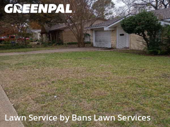 Landscape Design In Garland,75043,Landscaping Renovation by Bans Lawn Services , work completed in Dec , 2025