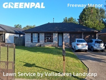 Lawn Servicein Rosenberg,77471,Yard Cutting by Valladares Landscap, work completed in Nov , 2025