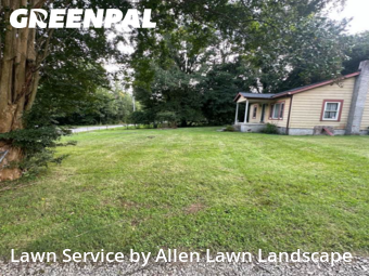 Lawn Mowingin Gastonia,28054,Lawn Service by Allen Lawn Landscape, work completed in Dec , 2025