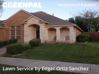 Lawn Cutin Garland,75043,Lawn Service by Edgar Ortiz Sanchez, work completed in Nov , 2025