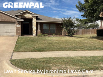 Lawn Upkeep in Saginaw, 76179, Lawn Maintenance by Jeronimo Lawn Care , work completed in Dec , 2025