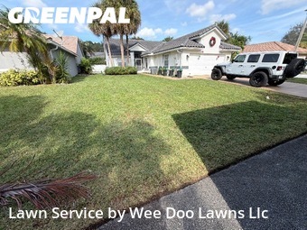 Landscaping Maintenance in Delray Beach, 33445, Lawn Services by Wee Doo Lawns Llc, work completed in Dec , 2025