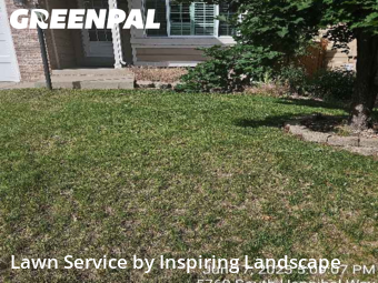 Yard Mowingin Centennial,80015,Lawn Mowing Service by Inspiring Landscape, work completed in Nov , 2025
