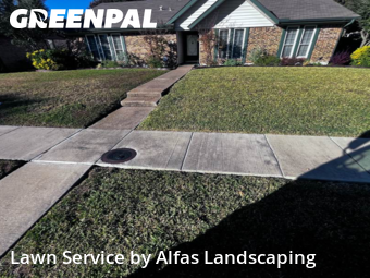 Property Maintenance in Coppell, 75019, Lawn Services by Alfas Landscaping, work completed in Dec , 2025