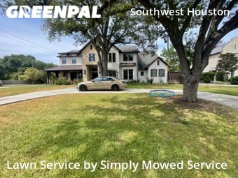 Lawn Cuttingin Bellaire,77401,Lawn Cutting by Simply Mowed Service, work completed in Dec , 2025