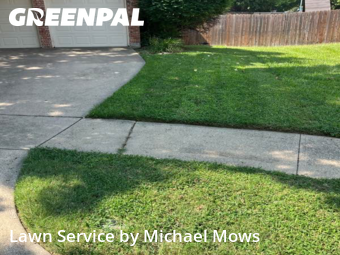 Lawn Cutin Grapevine,76051,Yard Mowing by Michael Mows, work completed in Nov , 2025