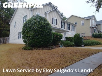Front Yard Mowing in Buford, 30518, Grass Services by Eloy Salgado's Lands, work completed in Nov , 2025
